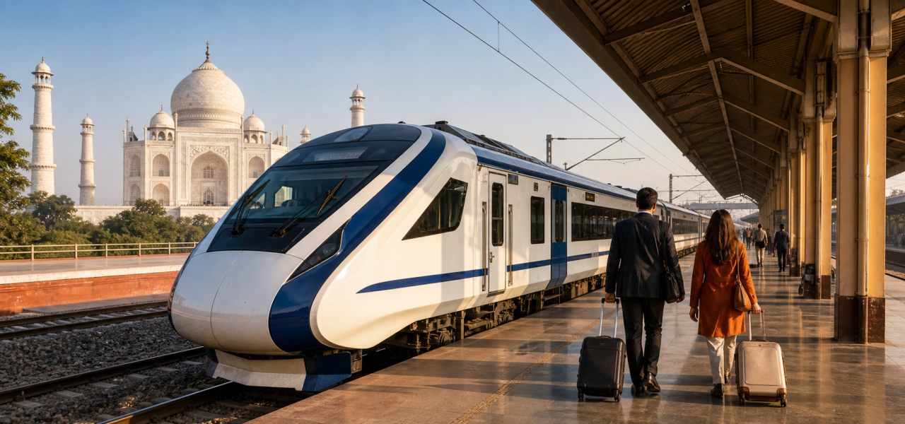 Taj Mahal Tour by Gatimaan Express Train