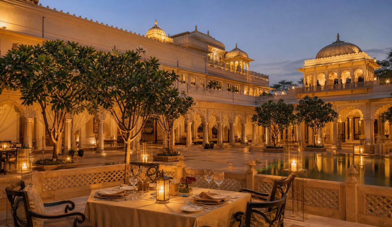 Royal forts and desert heritage view for Rajasthan tour destination